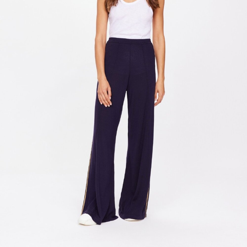 The Upside GREENWICH ALIGHT KNIT PANT, navy, size S NWT